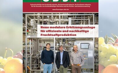 Neue modulare Erhitzungsanlage